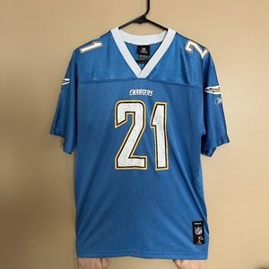 LaDanian Tomlinson Vintage Reebok San Diego Chargers Jersey Size Youth XL
